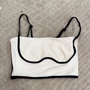 ALO Yoga Black and White Bandeau